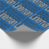 ラインマン ラッピングペーパー (角)