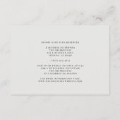 ラインミニマルアートテラコッタポピー エンクロージャーカード (裏面)