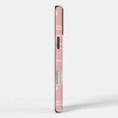 ラインメイズサーモンピンク Case-Mate iPhoneケース (裏面 / 右)