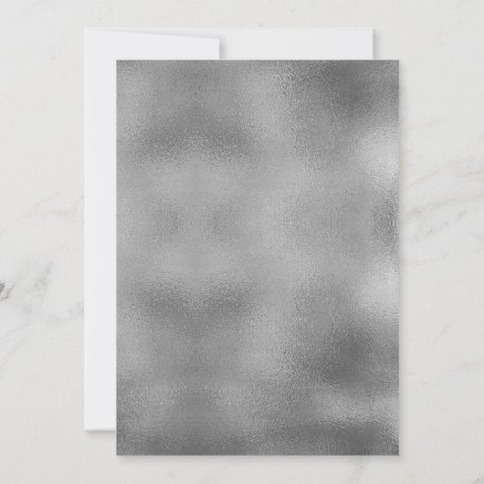 ラインモダンストーンシルバー反射鏡第30位 招待状 (裏面)