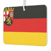 ラインラント・プファルツ国旗 カーエアーフレッシュナー (左)