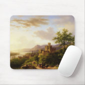 ラインランド広範なLANの道の旅行者 マウスパッド (マウス)