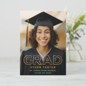 ライン中空グラード |写真カスタム2023 案内状 (スタンド正面)