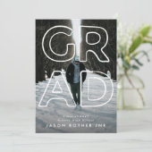 ライン中空グラード |写真コンテンポラリー 案内状 (スタンド正面)