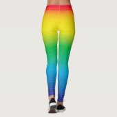 ライン付きカラーグラデーションレギンス レギンス (裏面)