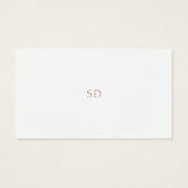 ライン付きフローラ結婚のThank You Noteエンクロージャカード (裏面)