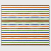 ライン包装紙 ラッピングペーパー (フラット)