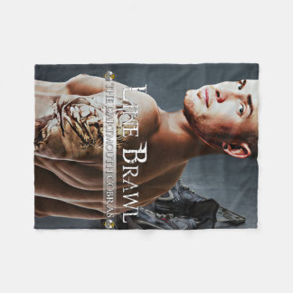 ライン口論毛布 フリースブランケット