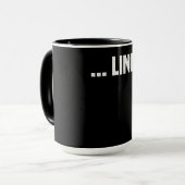 ライン女優演技戯曲俳優の女優 マグカップ (正面左)