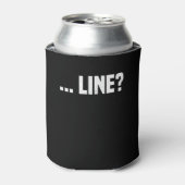 ライン女優演技戯曲俳優の女優 缶クーラー (缶正面)