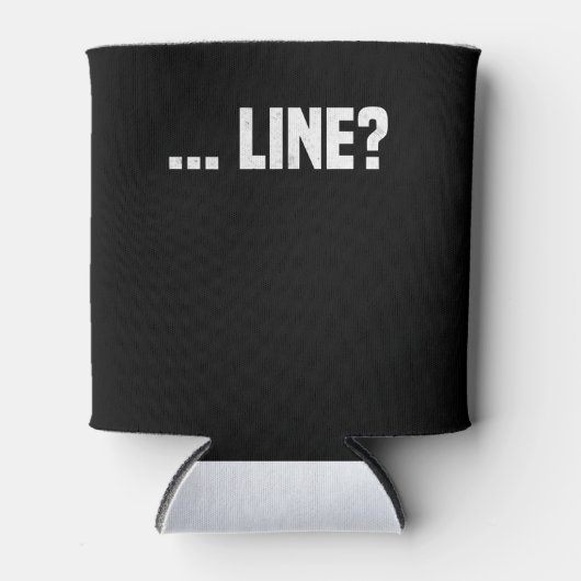 ライン女優演技戯曲俳優の女優 缶クーラー (正面)