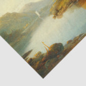 ライン川に沿ったオランダの町のビュー 薄葉紙 (詳細)