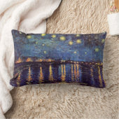 ライン川の星月夜（Vincent van Gogh） ランバークッション (ブランケット)