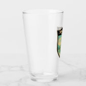 ライン川ドイツ横断トラベルアートヴィンテージ タンブラーグラス (右)