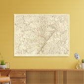 ライン川渓谷,フランス キャンバスプリント (インサイチュ (リビング))