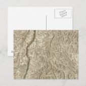 ライン川渓谷，フランス ポストカード (正面/裏面)