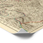 ライン川渓谷 ポスター (角)