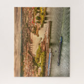 ライン川、ドイツの美しい景色 ジグソーパズル (縦)