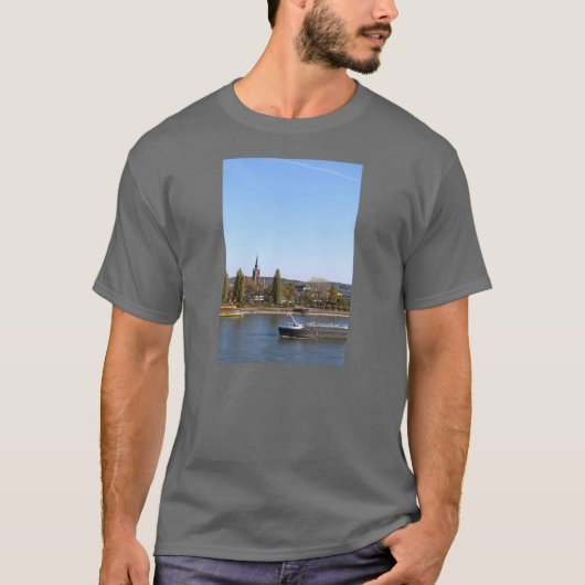ライン川 Tシャツ (正面)