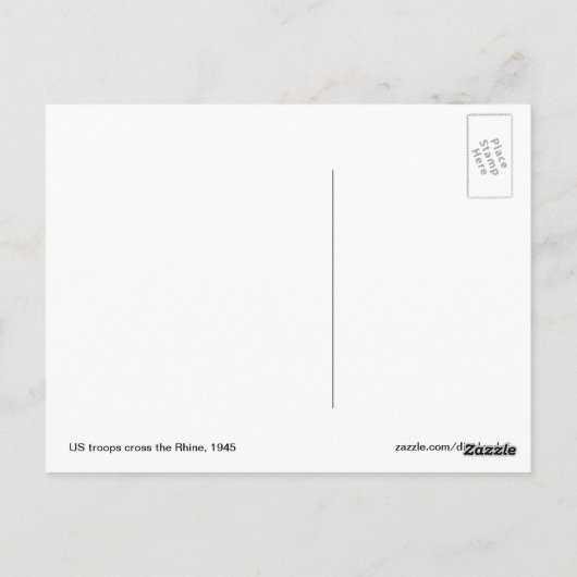 ライン横断 ポストカード (裏面)