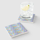 ライン石コースター ストーンコースター (横)