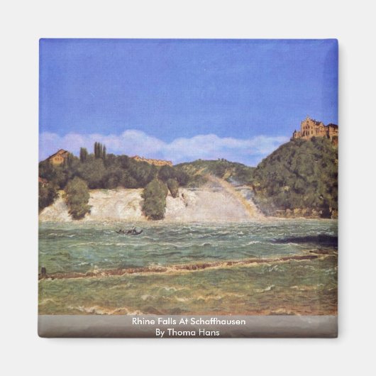 ライン秋アットシャフハウゼンバイソマハンス マグネット (正面)