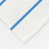 ライン紙文字スクリプトラブノート フリースブランケット (角)