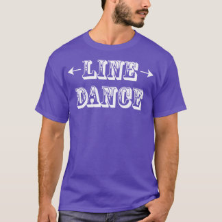 ライン踊りカントリーウェスタン音楽ギフト2 Tシャツ