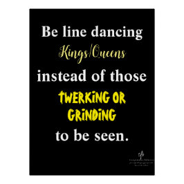 ライン踊りキングス/クイーンズIII ポスター