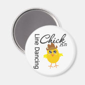 ライン踊りシック マグネット (正面/裏面)