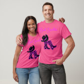 ライン踊りブートスクート女性のカーボーイハット Tシャツ (ユニセックス)
