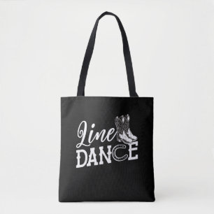 ライン踊りホースシューカントリーラインダンス トートバッグ