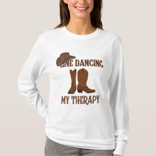 ライン踊りマイセラピーTシャツ Tシャツ
