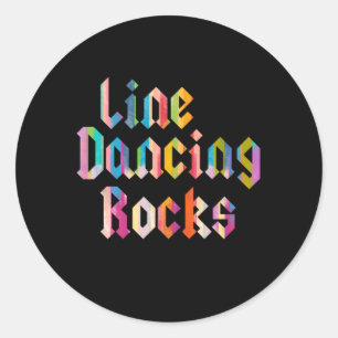 ライン踊りロックラインダンスカントリーブーツギフト ラウンドシール
