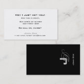 ライン・カード呼出しを私取って下さい コーリングカード (正面/裏面)