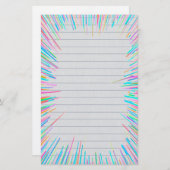 ライン 便箋 (正面/裏面)