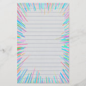 ライン 便箋 (正面)