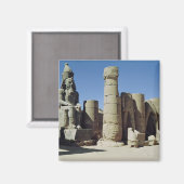 ライヴ二世の坐像 マグネット (正面/裏面)