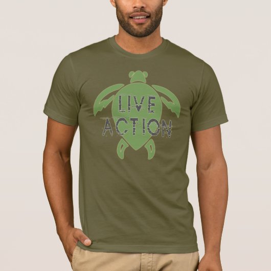 ライヴ・アクション Tシャツ (正面)