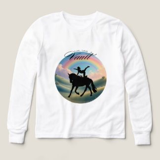 ライヴ・ラブ・馬術+ヴォルティング Tシャツ