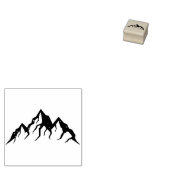 ライ描ン山素朴の結婚文房具 ラバースタンプ (押印)