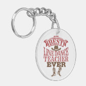 ライ最高のンダンス先生エバー キーホルダー (正面左)