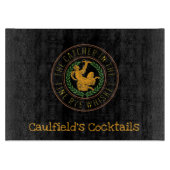 ライ素晴らしウ・ウィスキーの捕手 カッティングボード (正面)