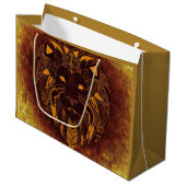 ライ素朴オンヘッド個人 ラージペーパーバッグ (正面アングル)