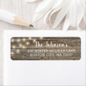 ライ素朴ト差出人住所 ラベル (インサイチュ)