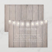 ライ素朴ト情報カード エンクロージャーカード (正面/裏面)