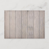 ライ素朴ト情報カード エンクロージャーカード (裏面)