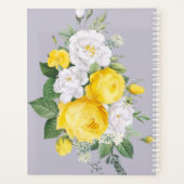 ライ素朴ト黄フローラ プランナー手帳 (裏面)