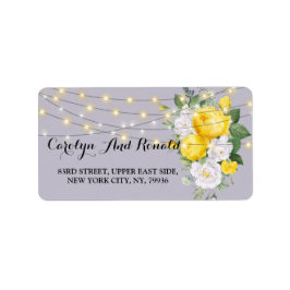 ライ素朴ト黄フローラ ラベル