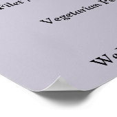 ライ素朴ト黄色のフローラメニュー記号 ポスター (角)